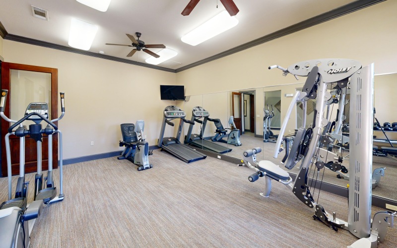 Fitness center at Stonebridge at Ironton